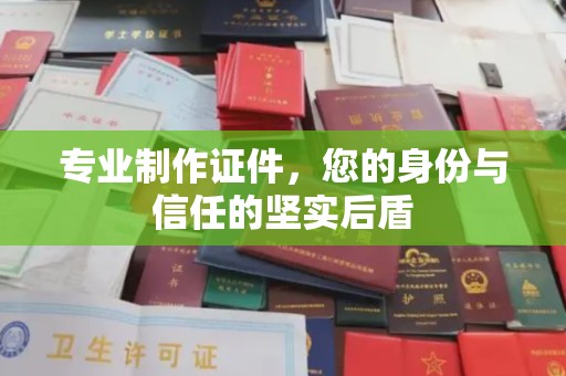 茶陵专业制作证件，您的身份与信任的坚实后盾